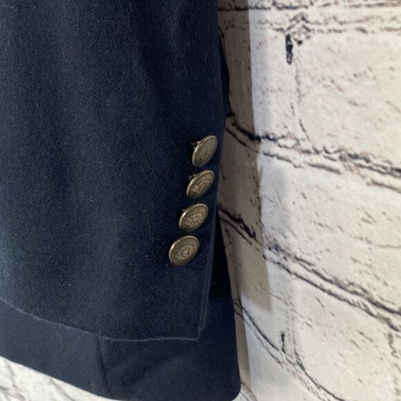 Jos.A.Bank Wool & Cashmere Blend Single Breasted Classic Navy Blazer Sports Coat - Picture 11 of 15